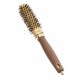 Brosse Carrée Blowout Straight Wavy Bristles Gold & Brown Blowout Expert Straight