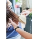 Brosse à cheveux démêlante plate et extralarge 