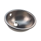 Cuvette en inox satiné  