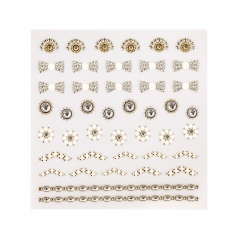 Décors adhésifs bijoux pour ongles