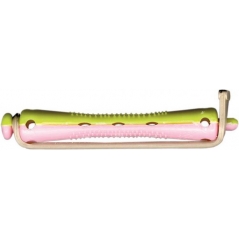 Bigoudis permanente bicolores courts