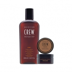 Coffret duo Shampoing 3 en 1 Classic et Pomade 