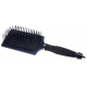 Brosse pneumatique rectangle bleue