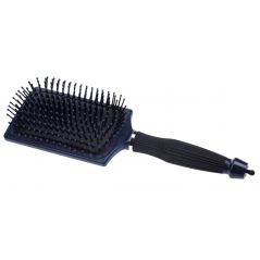 Brosse pneumatique rectangle bleue