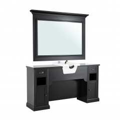 Coiffeuse pour homme ANDREW avec vasque