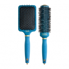 Duo de brosses Nanothermique PEACOCK