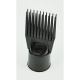 Embout diffuseur peigne pour cheveux afro