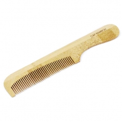 Peigne démêloir à manche et dents fines gravé 