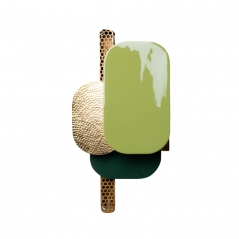 Applique nil vert d'eau