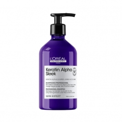 Shampoing sans sulfate Keratin Alpha Sleek Série Expert