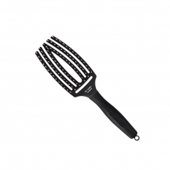 Brosse Fingerbrush Care Iconic Boar & Nylon Black Médium Finger Brush