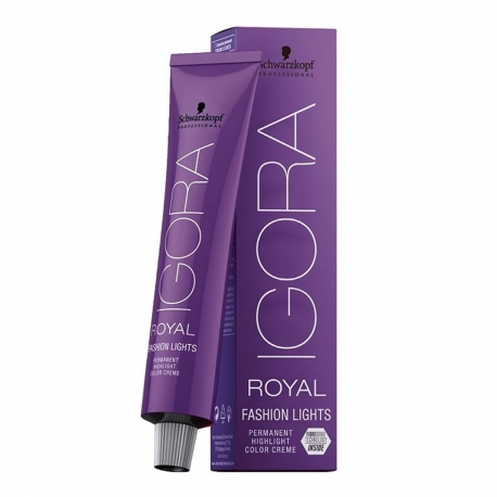 Crème colorante permanente éclaircissante Fashion Lights Igora Royal