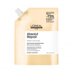 Éco recharge shampoing reconstructeur Absolut repair Série Expert